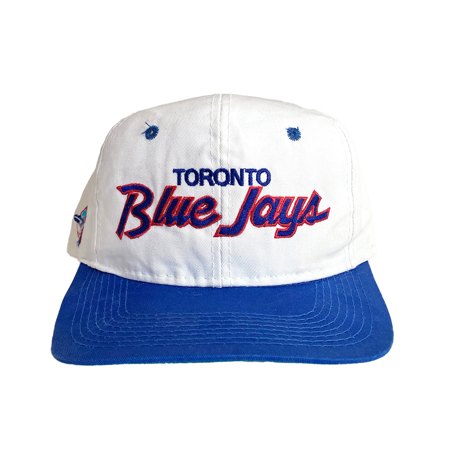 Toronto Blue Jays White Dome Twill Script by Sports Specialties