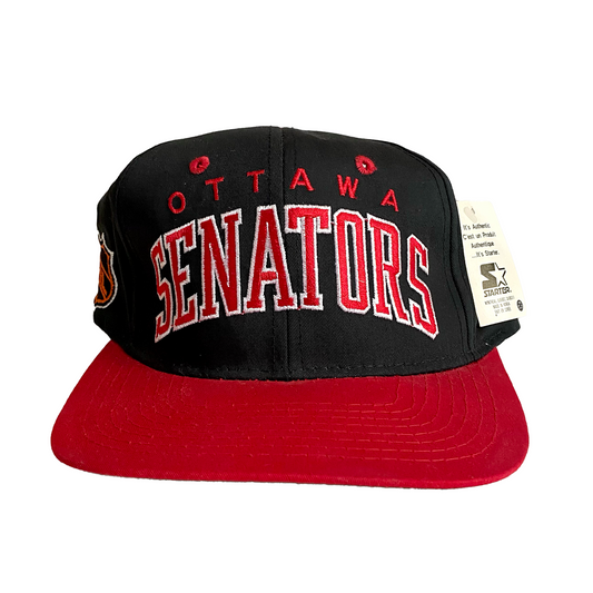 Ottawa Senators Double Side Logo Twill 2 Tone Arch by Starter